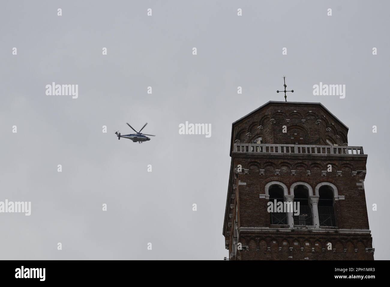 Venezia, Italy. 25th Mar, 2023. Anarchists` demostation in favour of